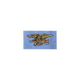 Trident Dakota Striated Peri Blue Heather Polo