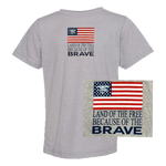 Brave Youth Gray Melange Tshirt