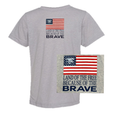 Brave Youth Gray Melange Tshirt