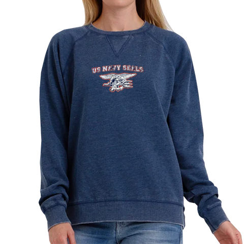 Ladies Trident Unisex Vintage Fleece Crew Sweatshirt