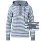Ladies Trident Alina Henley Hooded Sweatshirt