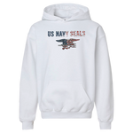 Youth US NAVY SEALS Trident Flag Hooded Sweatshirt