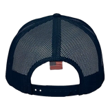 USA Flag Trident Mesh Cap