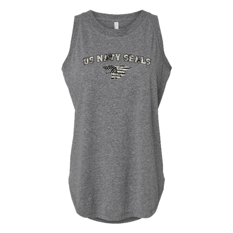 Women's Trident Flag Relaxed Fine Jersey Tank