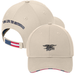 Trident Americana Flag Long Live the Brotherhood Cap