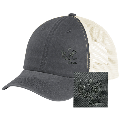 Bone Frog Beach Wash Mesh Back Cap