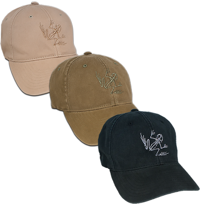 FlexFit Hat with Bone Frog