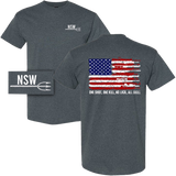 One Shot, One Kill, No Luck, All Skill NSW T-shirt