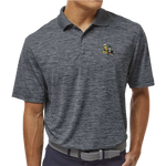 Freddy & Sammy Dakota Striated Black Heather Polo