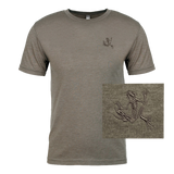 Men's Next Level Bone Frog Unisex Triblend Tshirt